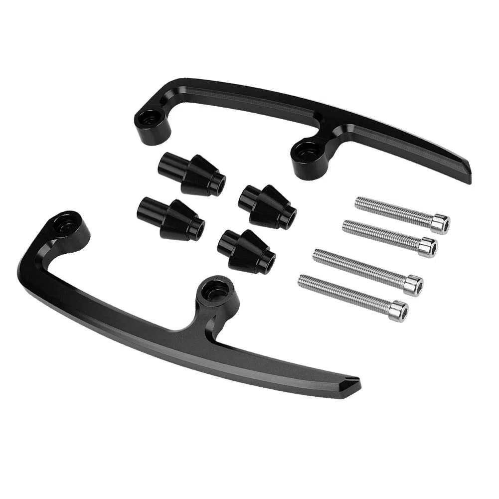 Z650 Motorrad Haltegriff hinten CNC Aluminium für Z650 17–18 (schwarz)