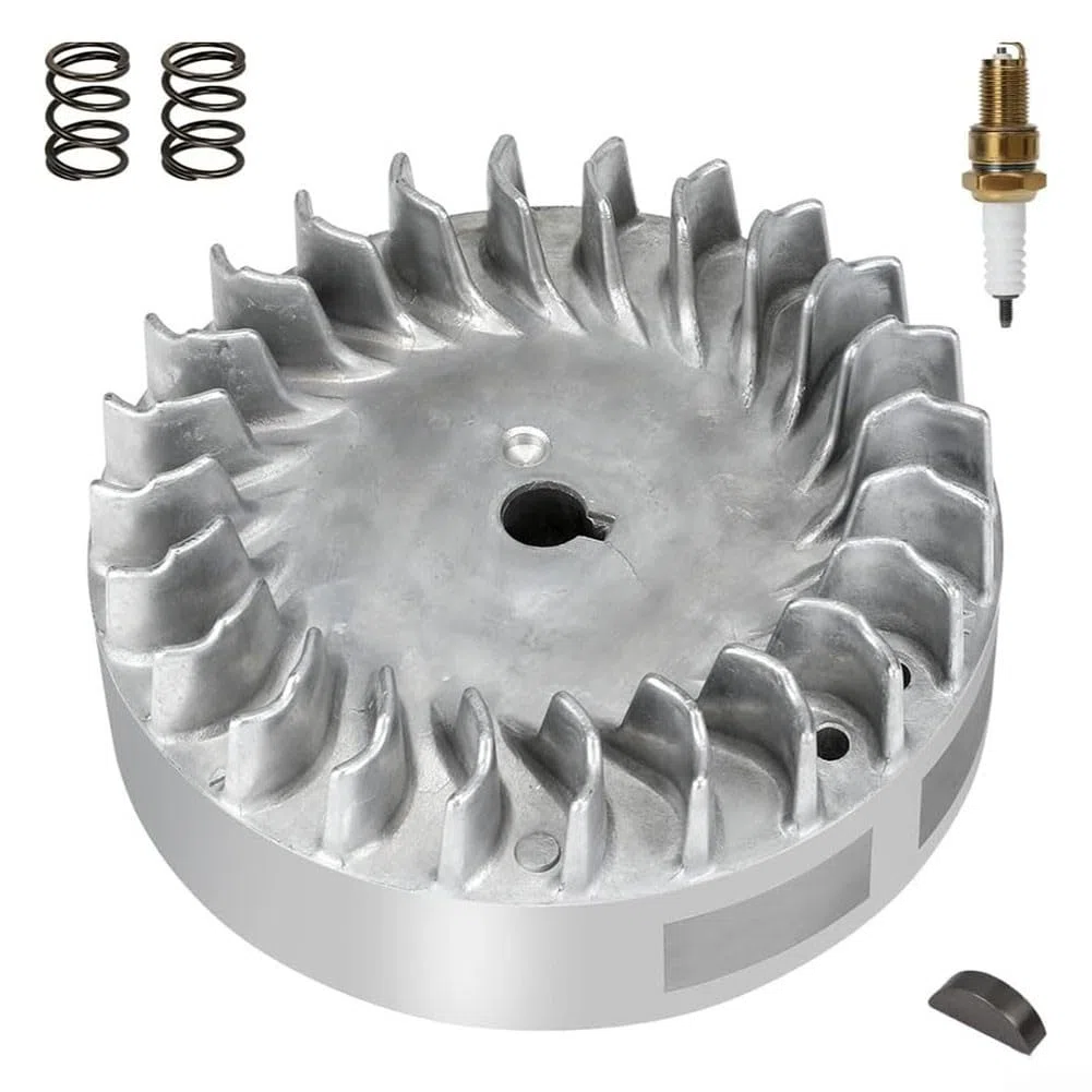 Aluminium Schwungrad 69730 69736 für Predator 212cc Nicht-Hemi, 10.000 U/min, mit 22lb Ventilfedern & Zündkerze, Kompatibel mit für COLEMAN CT200U für BAJA für MINI Bike Go-Kart