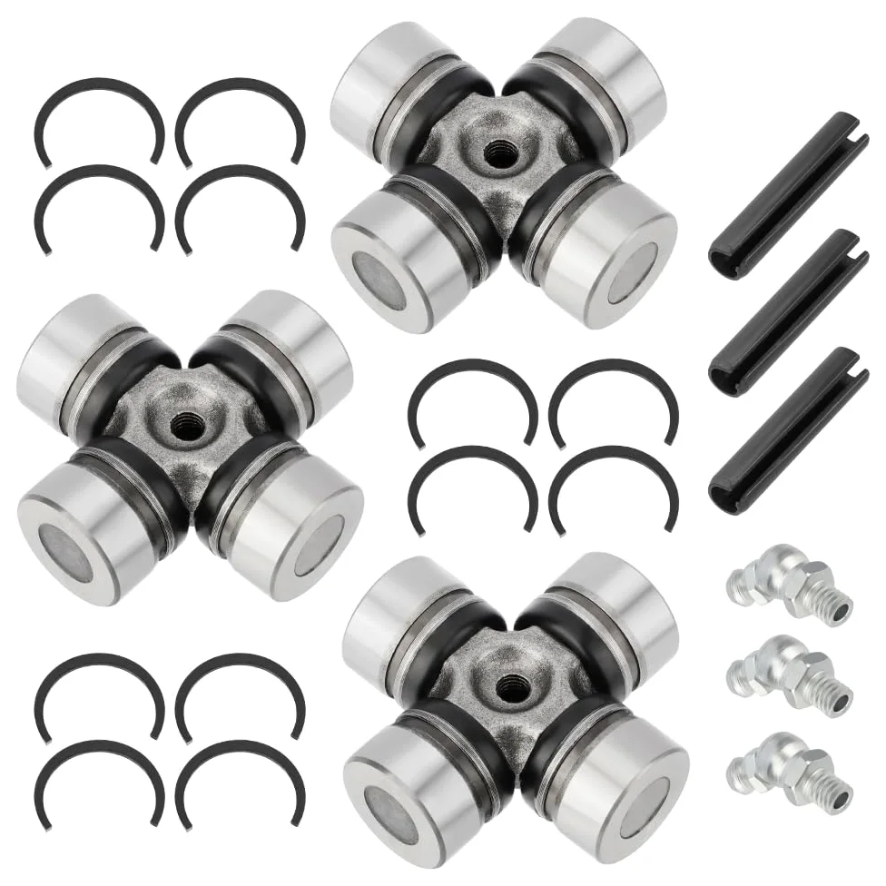 Vorderes & Hinteres Kardanwelle Kreuzgelenk für Polaris RZR 1000 900 800-4 Turbo RS1 Ranger Crew 1000 900 800 570 500 Diesel (3er Set)