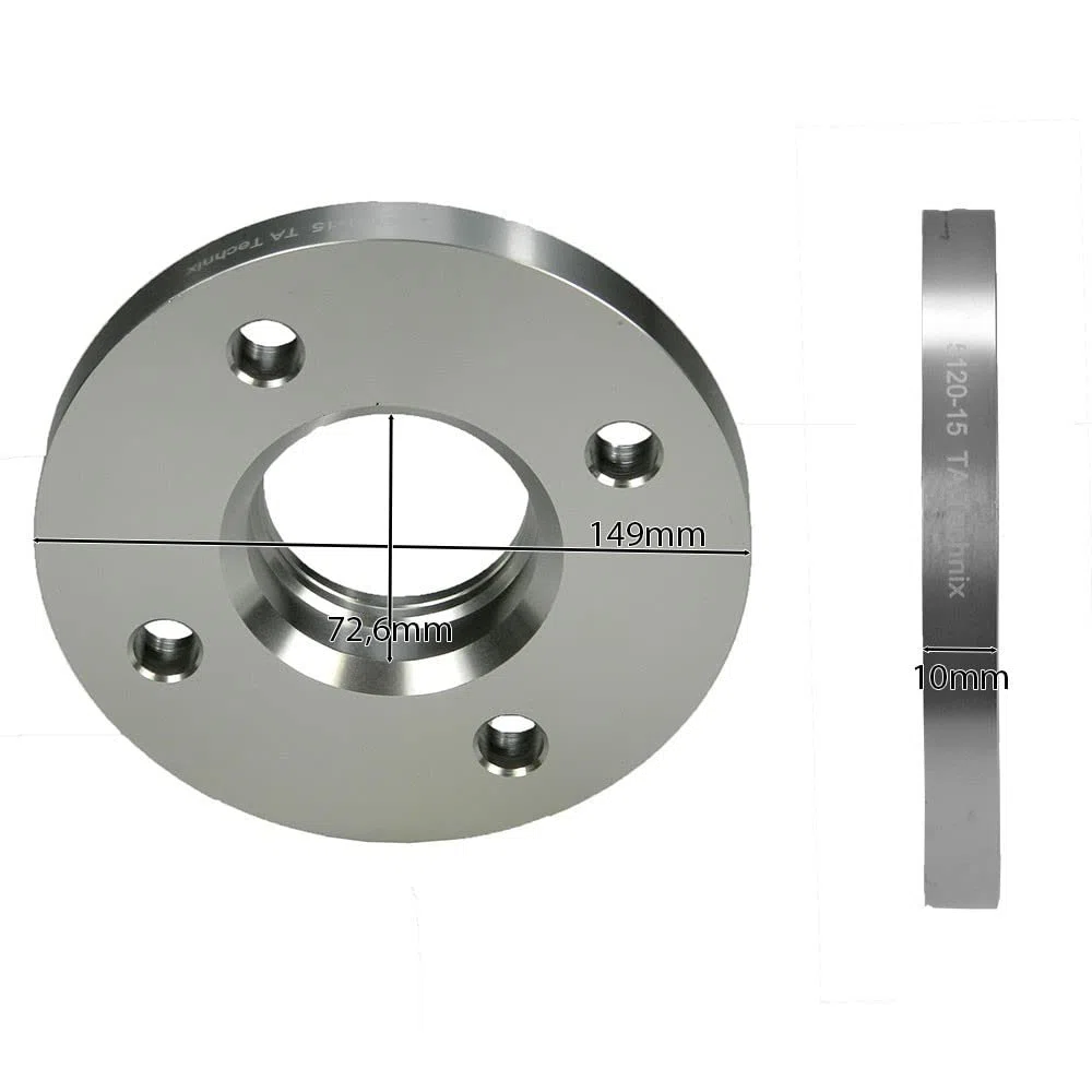 TA TECHNIX Spurverbreiterung Spurplatten 10mm, Lochkreis: 5x120 mm
