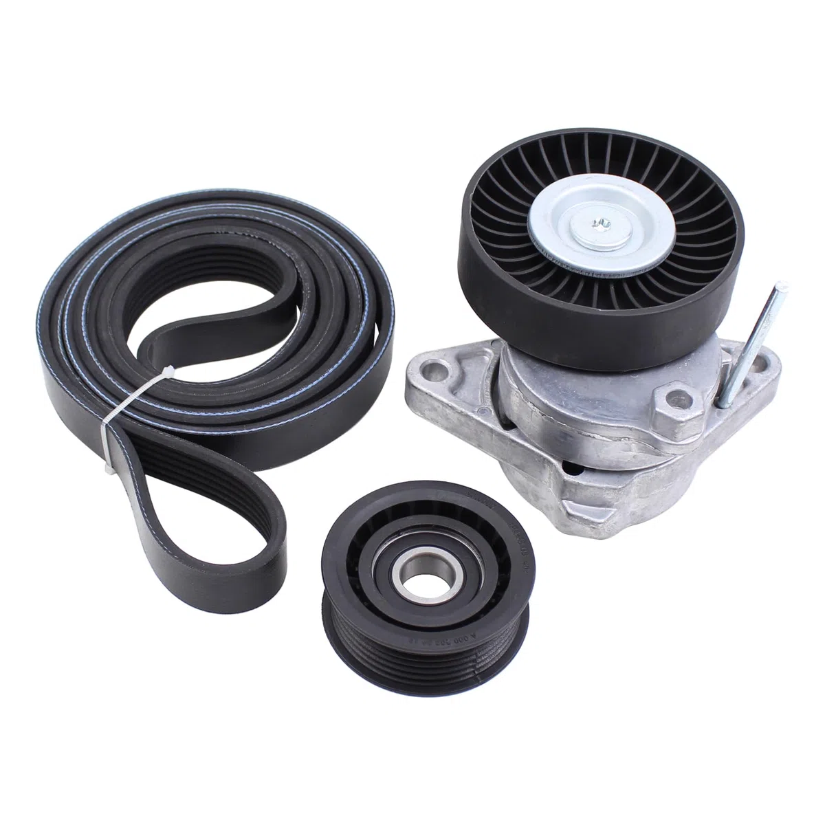 Keilrippenriemen Spannarm Umlenkrolle Riemenspanner Spannrolle für C E G M R S Klasse W202 W203 CL203 CLK W208 W209 W219 W210 W211 W463 W163 W164 W251 W220 SL R129 R230 SLK R170 R171 Viano W639 Vito