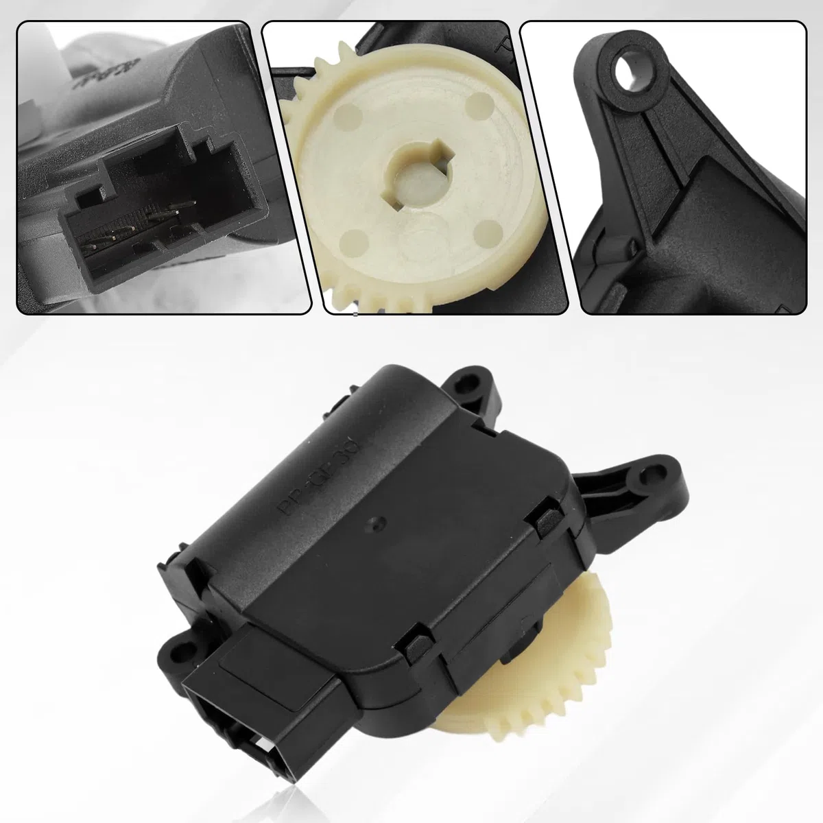 Stellelement Mischklappe für A1 A2 Polo Fox Fabia Ibiza Cordoba Stellmotor Umluftklappe 6Q0907511C 6R0907511C Stellelement Mischklappe Gebläse Klimaanlage Servomotor Heizung