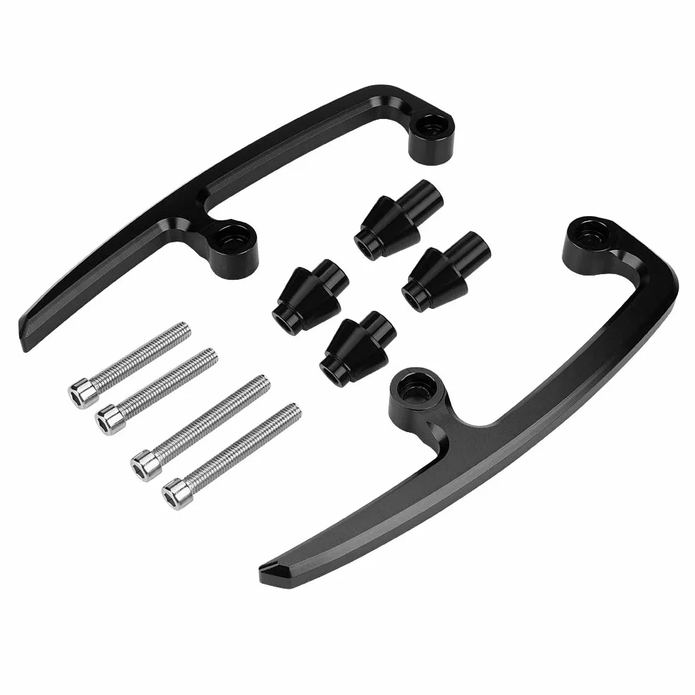 Z650 Motorrad Haltegriff hinten CNC Aluminium für Z650 17–18 (schwarz)