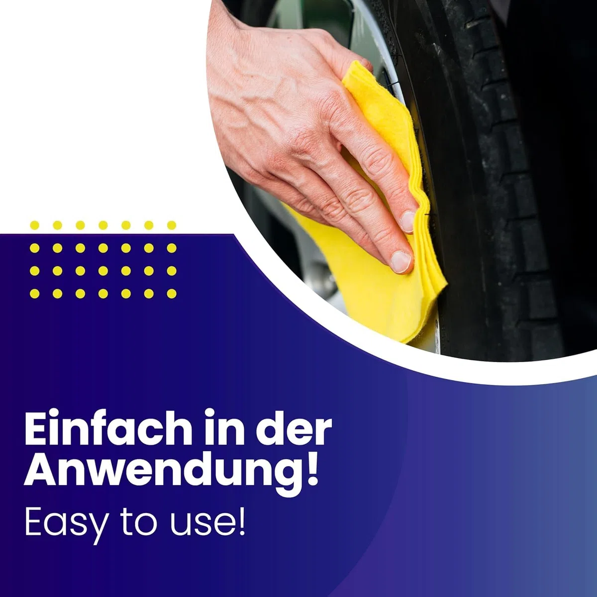 Mr. Perfect® 2x5L Reifenglanz - Auto Kunststoffpflege & Gummipflege für Außen - Schwarz - Reifenpflege für Reifenglanz - Autoreifen Pflege und Reifen Reiniger - Reifenschwarz Auto