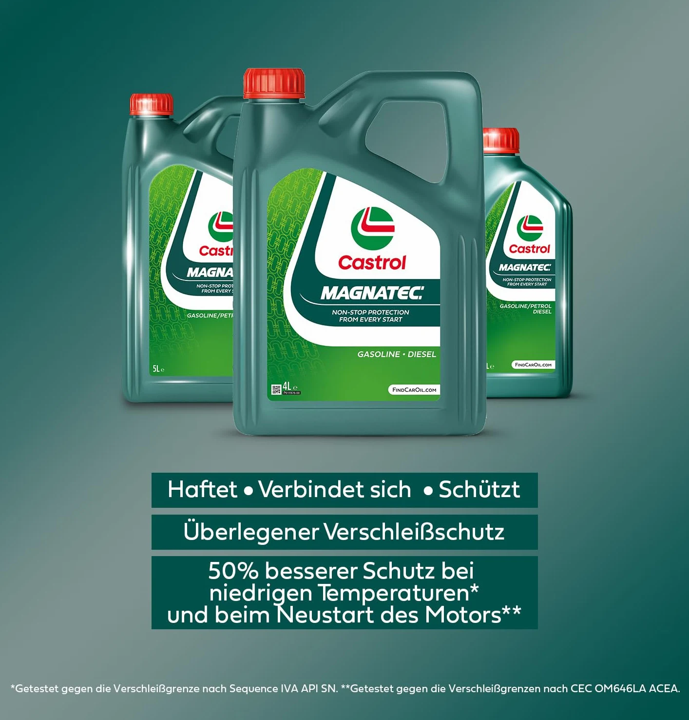 Castrol MAGNATEC 0W-30 D Motoröl, 5L