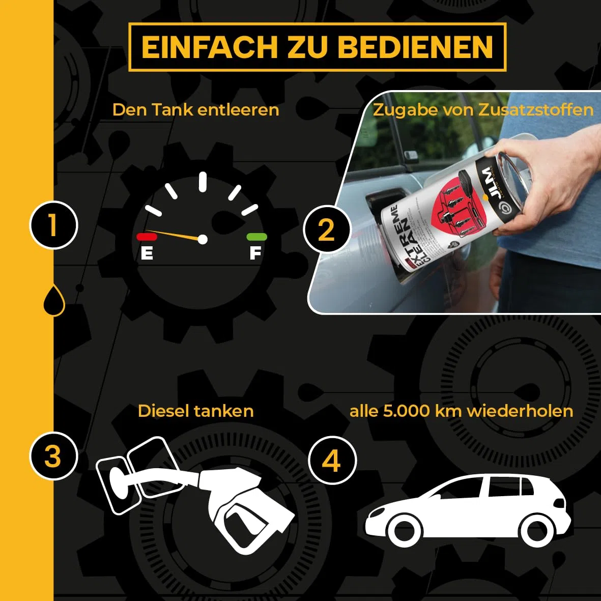 JLM Diesel Extreme Clean 1L