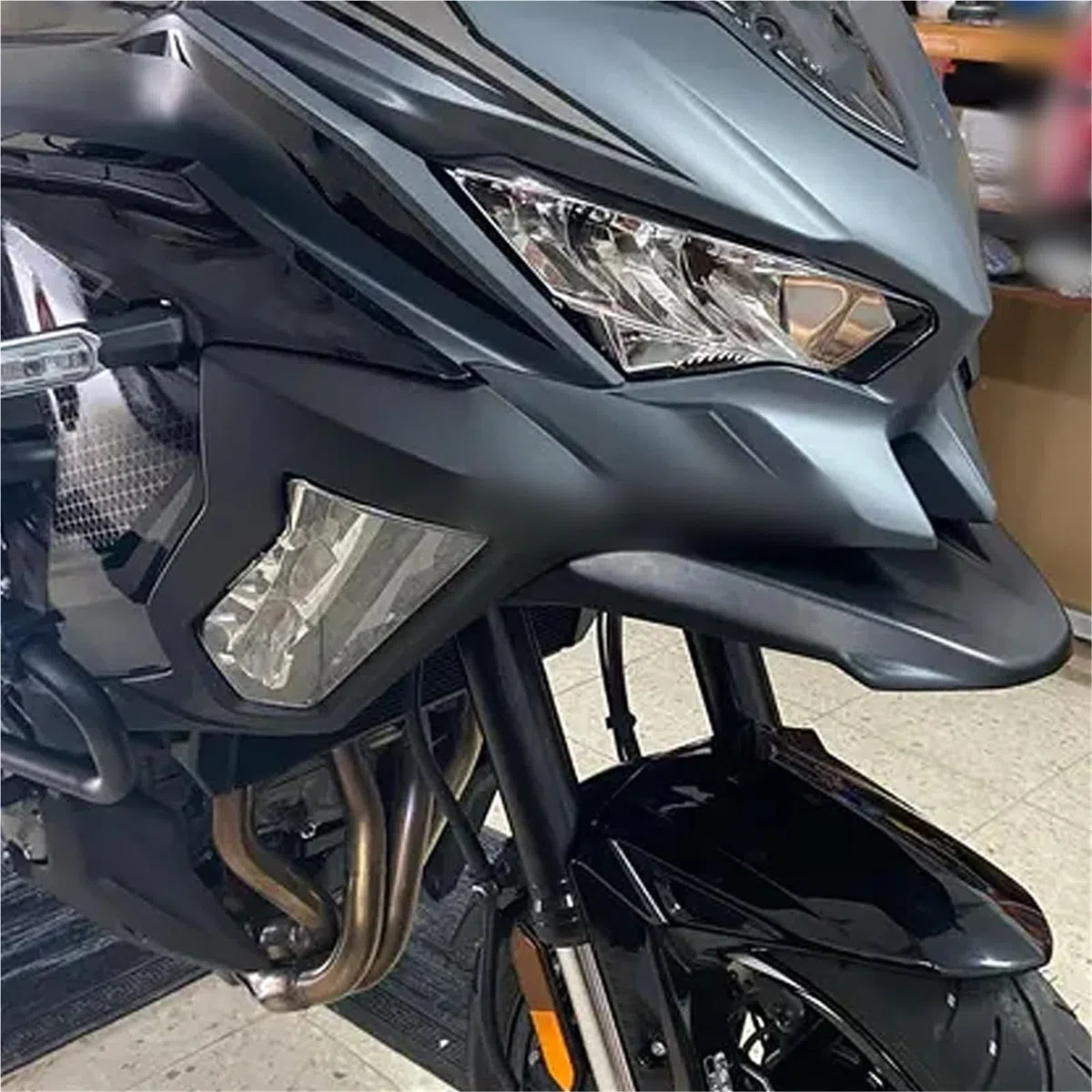 Für Kawasaki Für Versys 1000 SE S 2021 2020 2019 Motorrad Vordere Schnabel Verkleidung Verlängerung Rad Extender Abdeckung