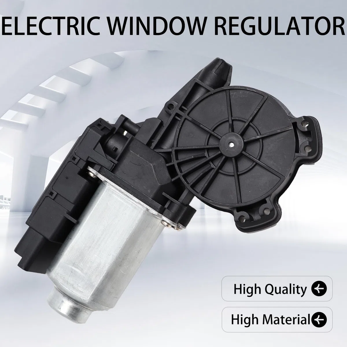 Fensterhebermotor Motor 8200028070 Kompatibel mit Clio 3 Laguna 2 Megane 2 Espace 4 Scenic 2 Elektrischer Fensterheber Vorne Links mit Temic-Modul Elektrischer 8200028068