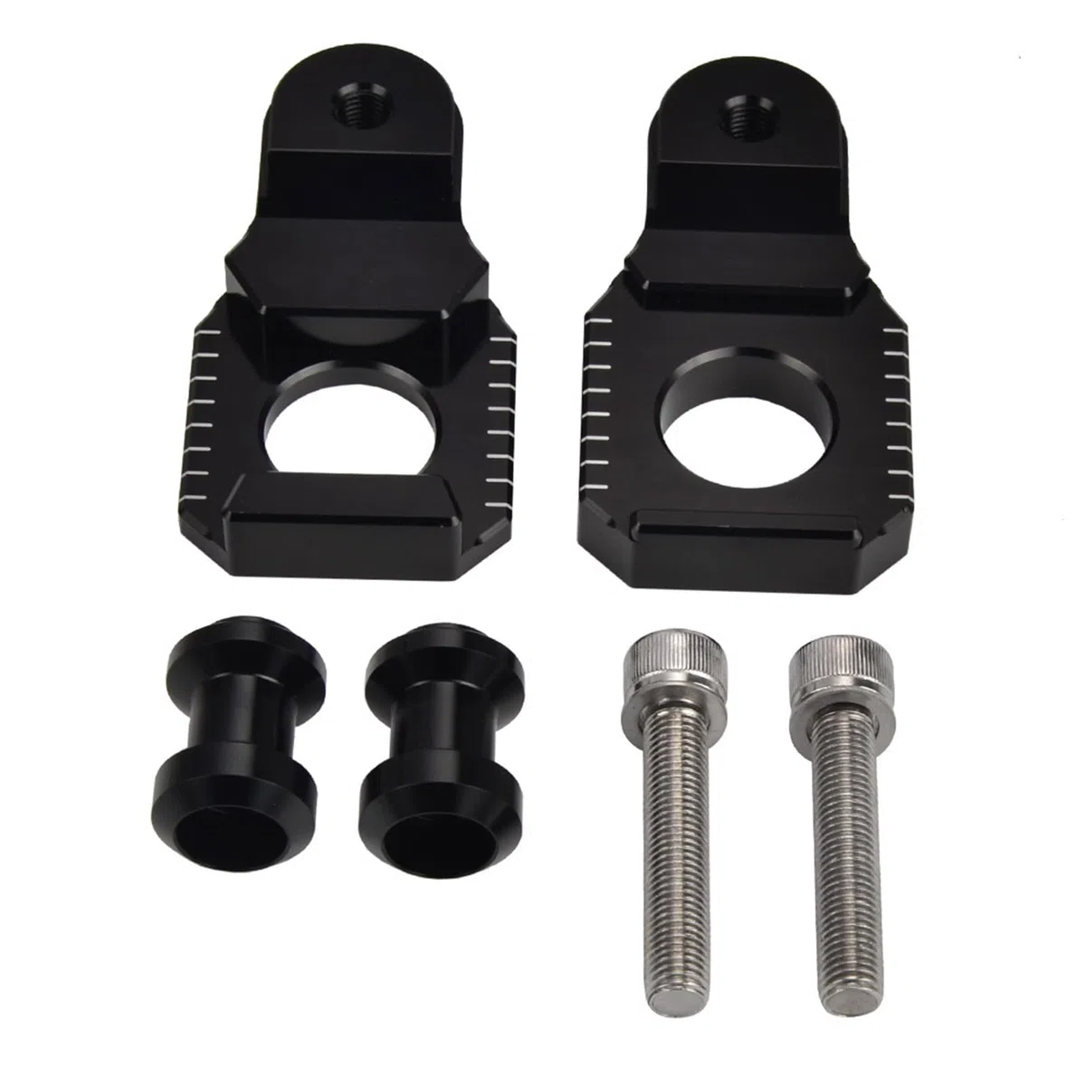 Kettenspanner Einstellbarer Kettenspanner Motorradständer Hinten Schwinge Sliders Kettenspanner Blöcke Fit Für Suzuki Hayabusa GSX1300R 2008-2019