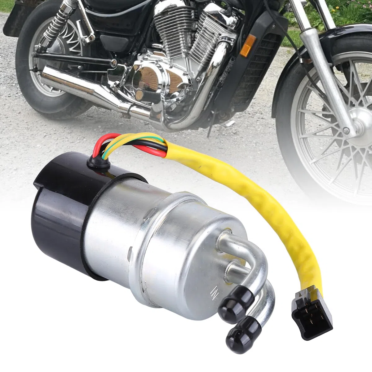 15100-38A10 Kraftstoffpumpe Benzinpumpe Kompatibel für Suzuki VS 1994-2009 VS600 VS700 VS750 Intruder VS800 1986-2009 15100-38A11 Einlass Kraftstoffpumpe Fuel Pump Gasoline Pump 15100-38A10