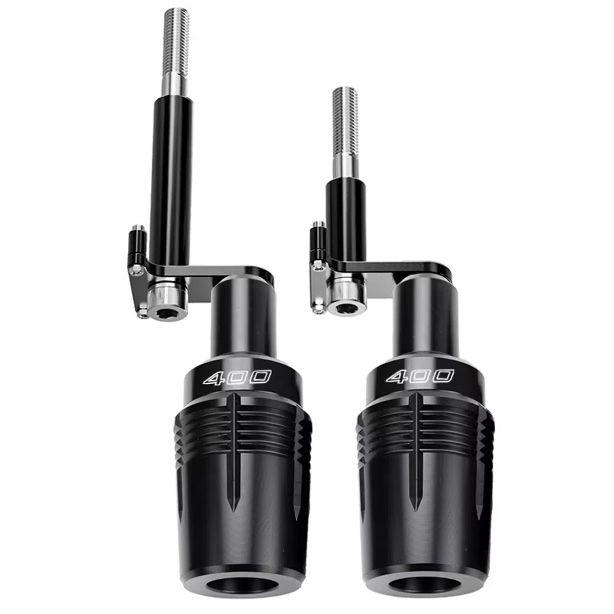 Schutzrollen Rahmenschutz Für KAWASAKI Ninja400 Z400 2018-2023 NINJA500 Z500 NINJA Z 500 2024 2025 Motorrad Zubehör Rahmen Motor Schutz Antifall Sturz (400-Grün)