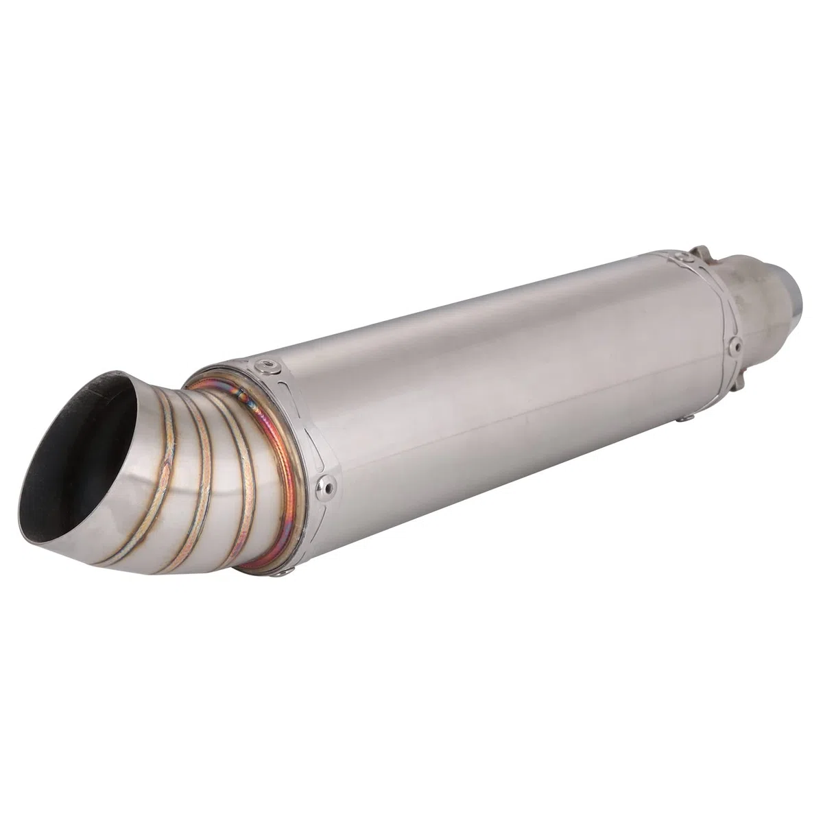 Motorrad Auspuff Universal - 51 mm Universal Motorrad Auspuff Sportauspuff mit für Dirt Bike Street Bike Scooter ATV