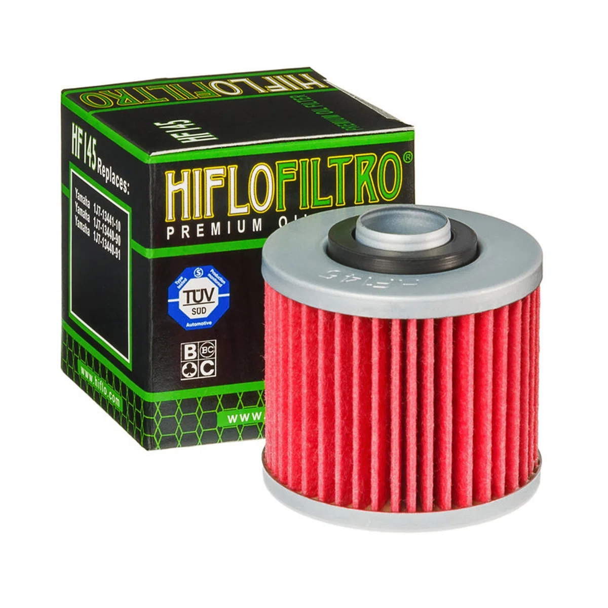 Motul 10W-40 Öl + HiFlo Ölfilter für Yamaha MT-03, 06-14, RM02 - Ölwechselset inkl. Motoröl, Filter, Dichtring