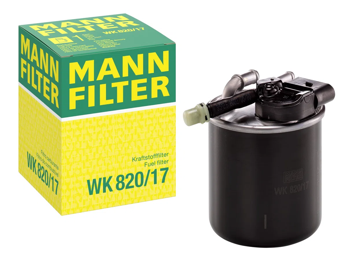 MANN-FILTER WK 820/17 Kraftstofffilter - für Pkw + Transporter