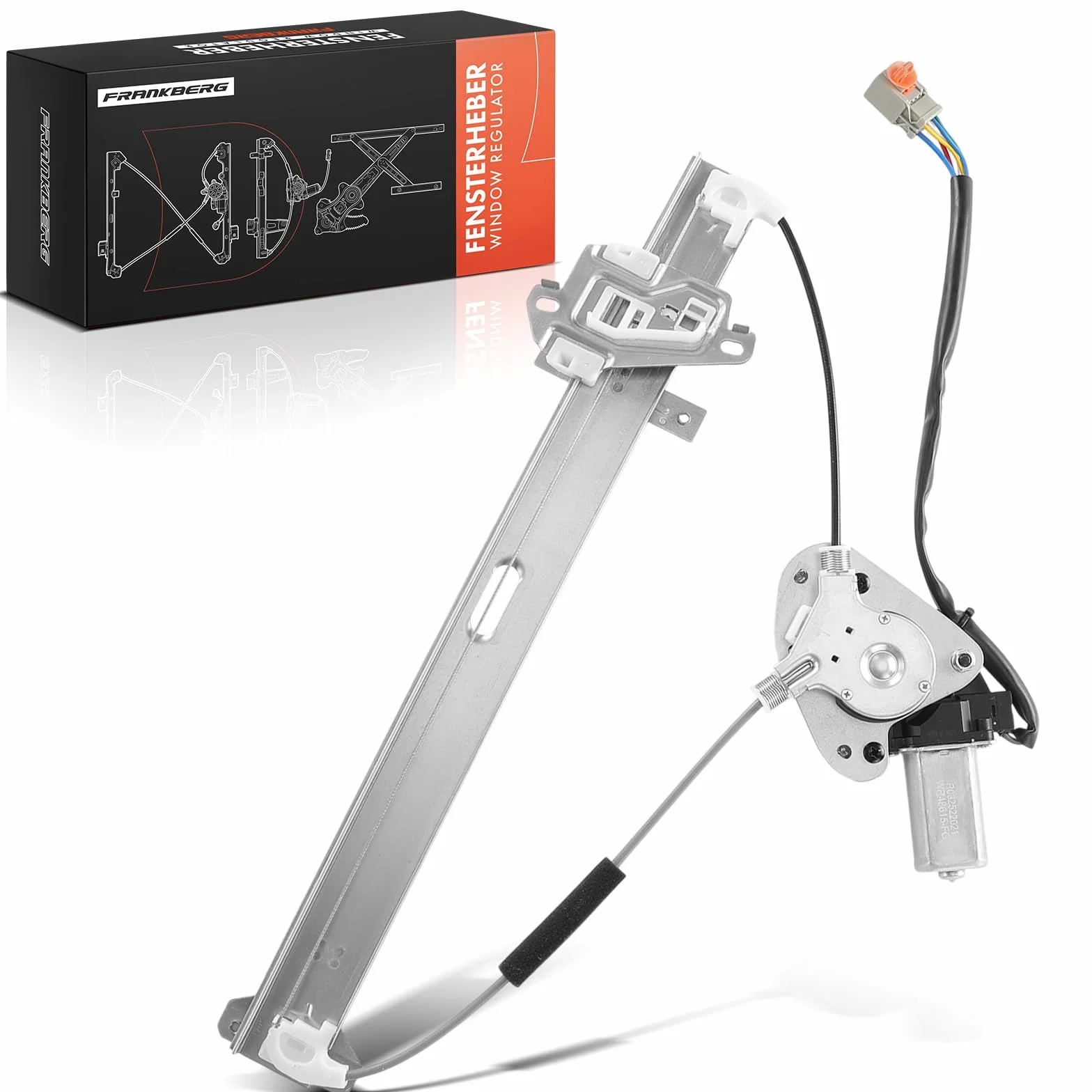 Frankberg Fensterheber Mit Motor Vorne Links Kompatibel mit Jazz II GD Schrägheck 1.2L 1.3L 2002-2008 72250SAAG03