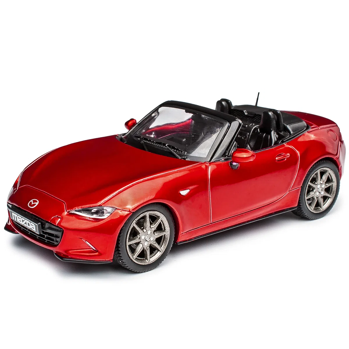 Mazda MX-5 ND Cabrio Roadster Rot Metallic Ab 2015 1/43 Ixo Modell Auto