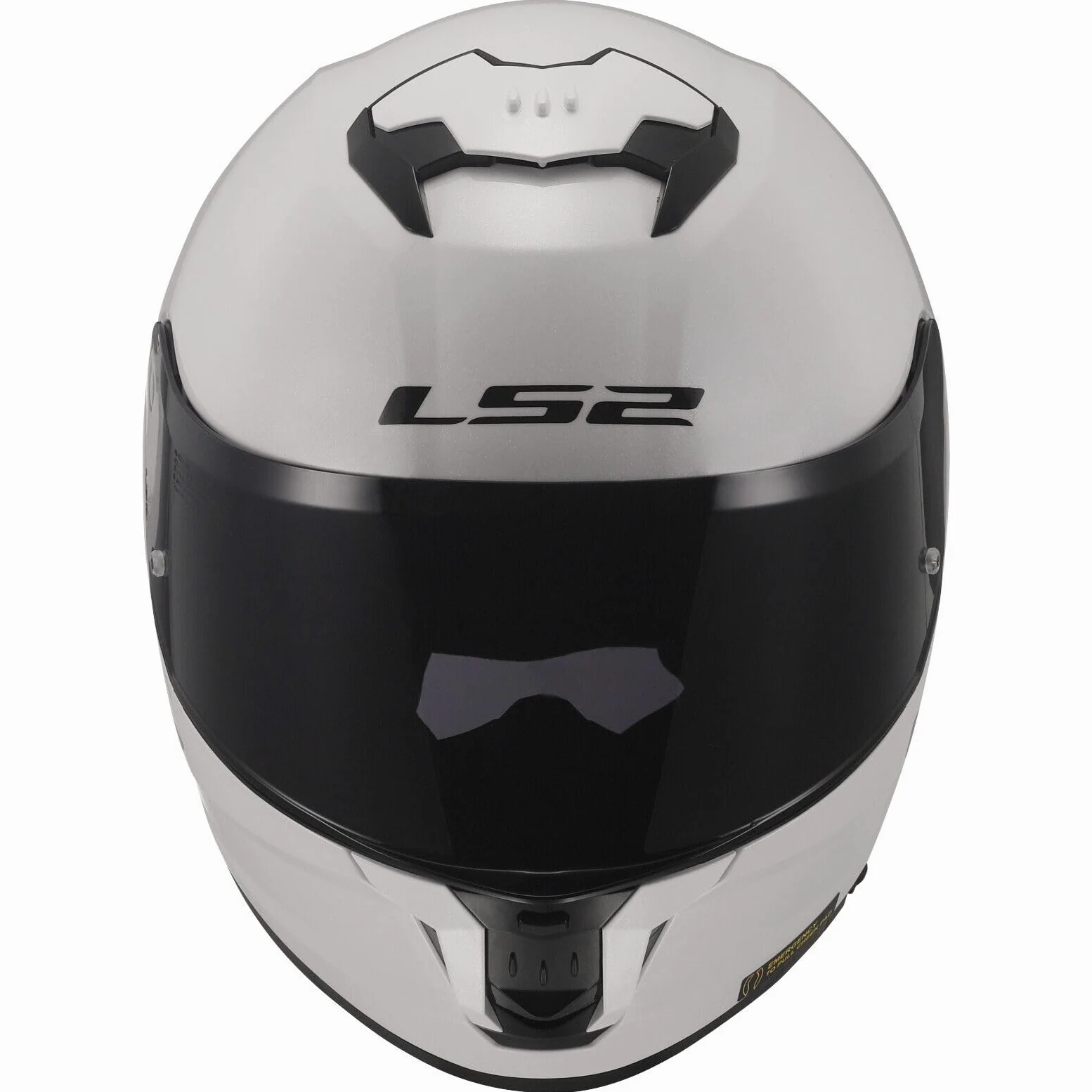 LS2, Integraler Motorradhelm Stream II SOLID Gloss White, L