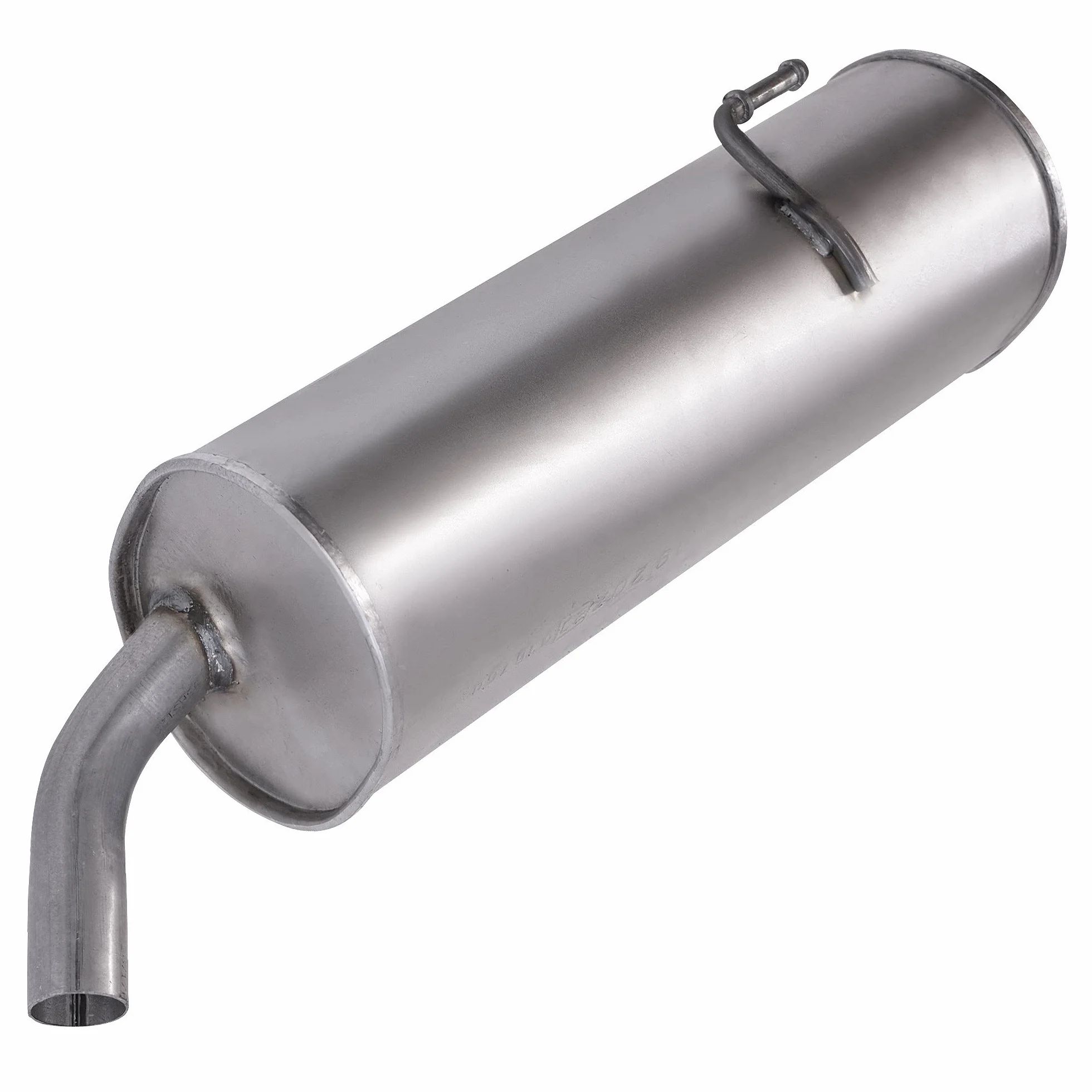Auspuff Schalldämpfer Set 1x Mittelschalldämpfer, 1x