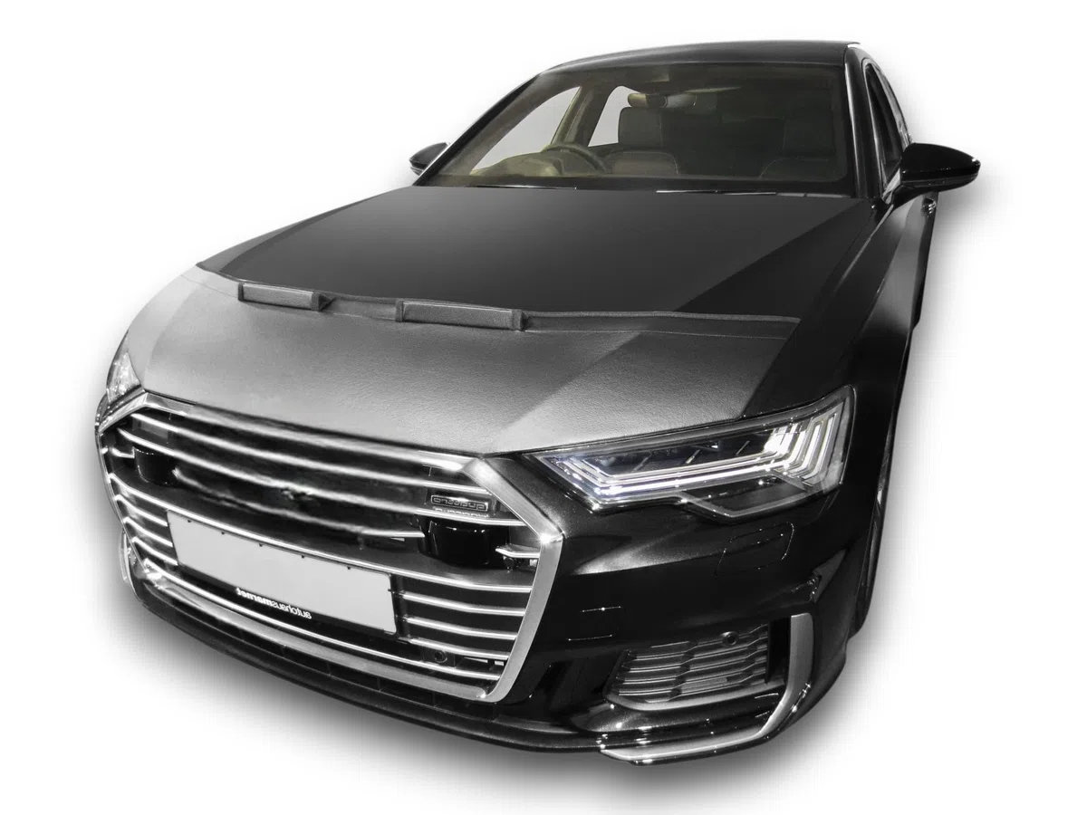 AB3-00259 Auto Bra kompatibel mit Audi S6 A6 C8 Bj. seit 2018 Haubenbra Steinschlagschutz Tuning AUTO-BRA