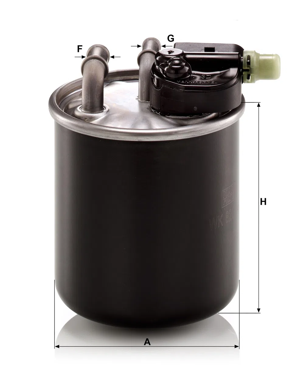 MANN-FILTER WK 820/14 Kraftstofffilter - für Pkw + Transporter