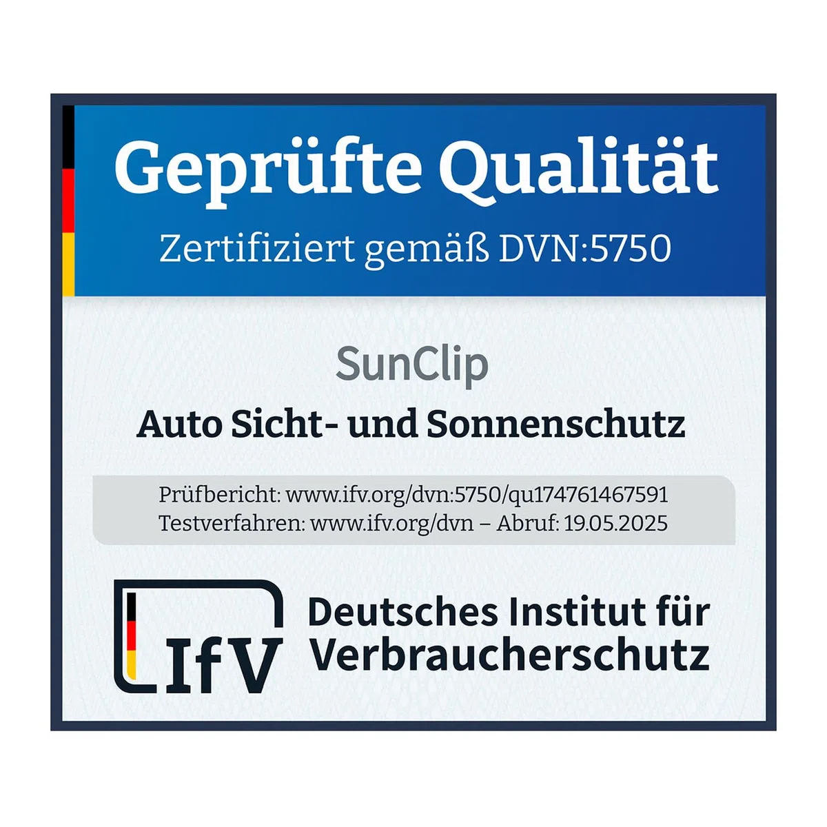 Premium SunClip Auto Sicht- & Sonnenschutz kompatibel mit VW T7 2021- INKL Tasche