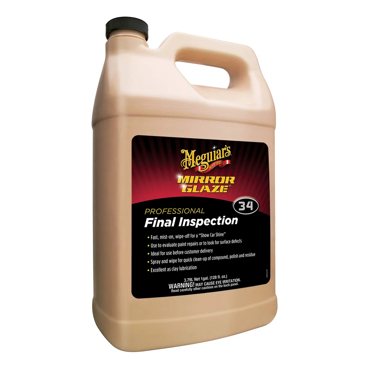 Meguiar's M3401 Mirror Glaze Final Inspection Detailing Spray Lackschnellreiniger, 3,78L