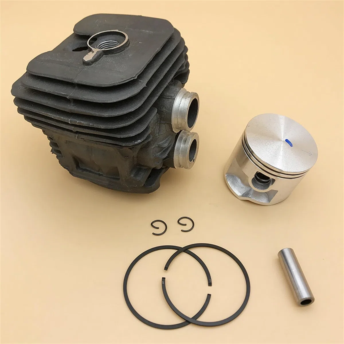 JAVON 50 mm Zylinderkolbensatz passend for Stihl TS410 TS420 TS 410 TS 420 Benzin-Trennsäge Ersatzteile 4238 020 1202 Zylinder-Kolben-Kit