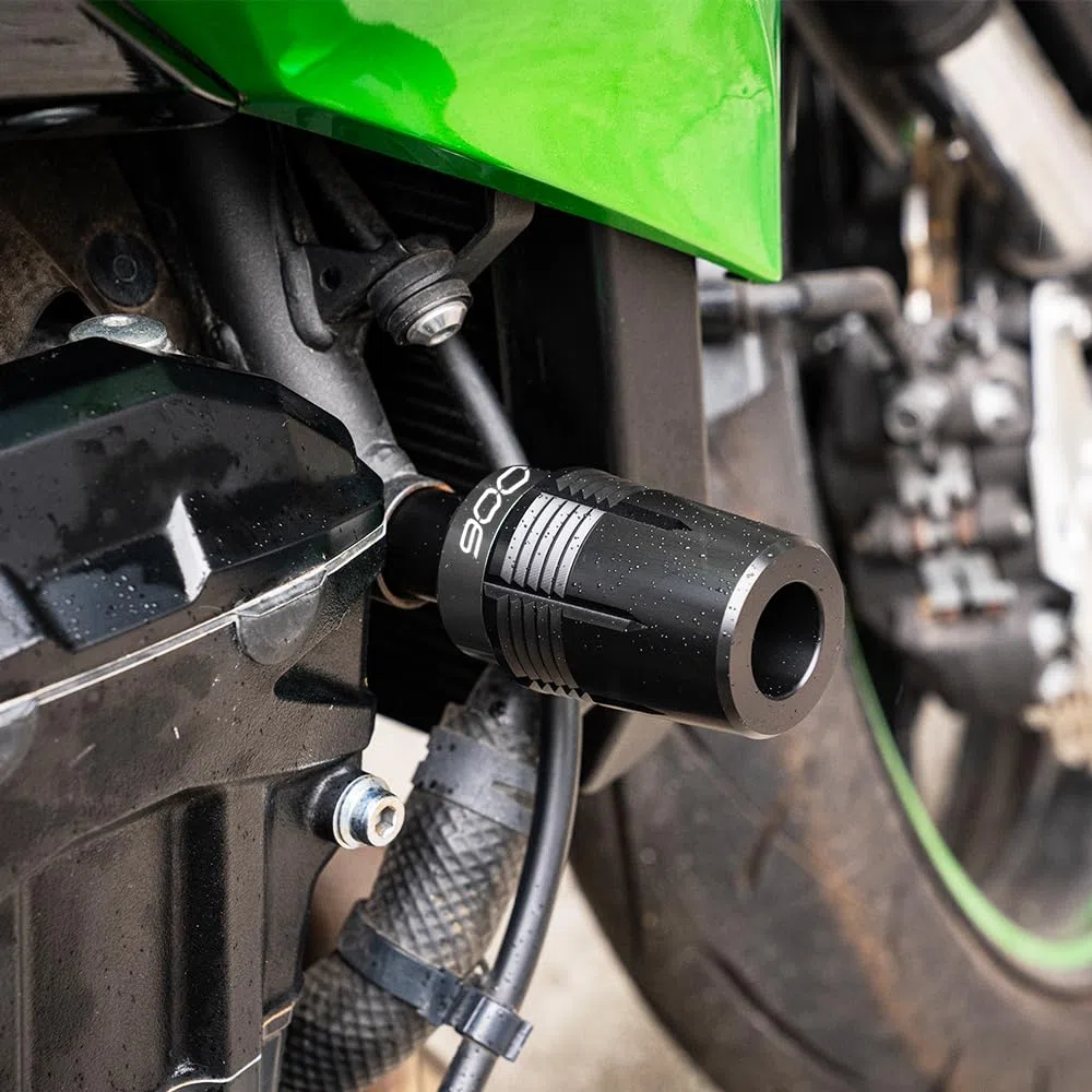 Für Kawasaki Z900 Z900RS Z900SE Z 900 RS 2017-2024 2025 Motorrad Zubehör Rahmen Schieber Absturz Ramm Schutz Z900 sturzpads (Grau)