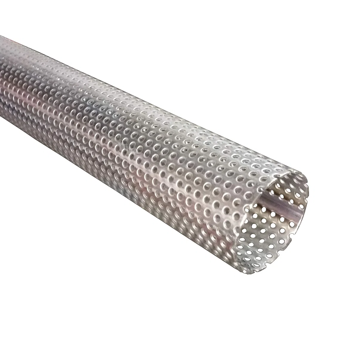 Edelstahl Lochrohr V2A Auspuffrohr 0,5m oder 1m verschiedene Durchmesser (76mm x 1000mm)