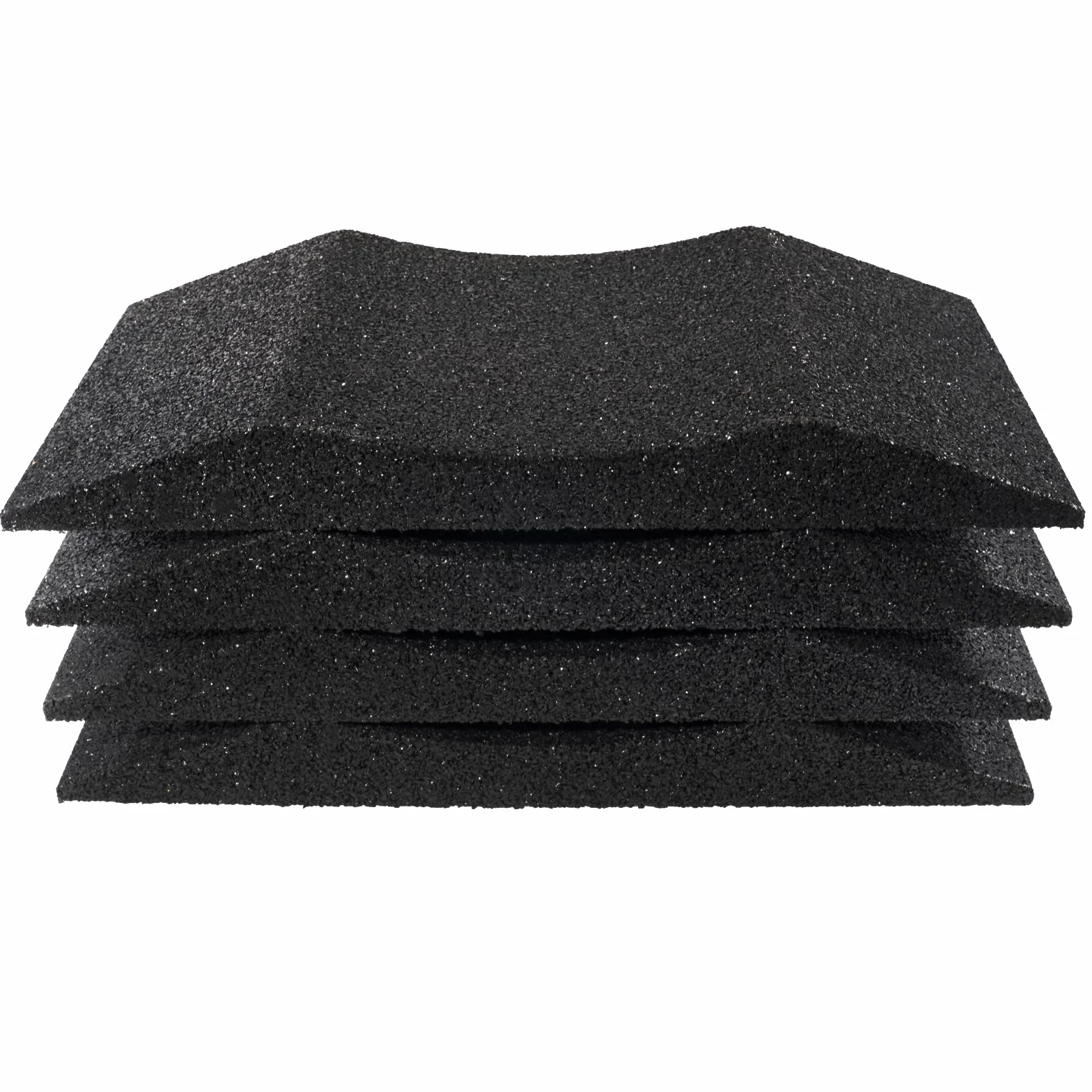 HASKYY 4X Reifenschuh-Set 600x400x64mm bis 385er Reifen Reifenbett Reifenschoner Reifenwiege aus Gummigranulat