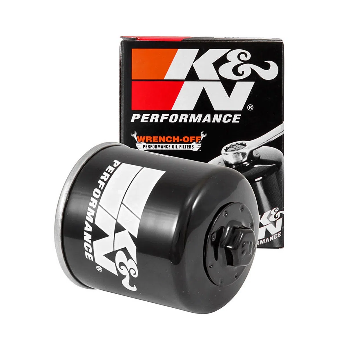 Motul 10W-40 Öl + K&N Ölfilter für Kawasaki ER6f / ER6n, 05-15, EX650A EX650C - Ölwechselset inkl. Motoröl, Filter, Dichtring