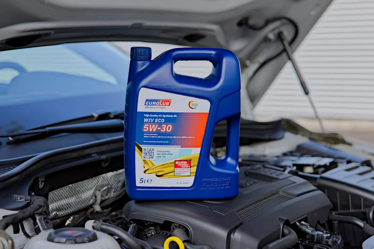 EUROLUB WIV ECO SAE 5W-30 Motoröl, 5 Liter,Auto