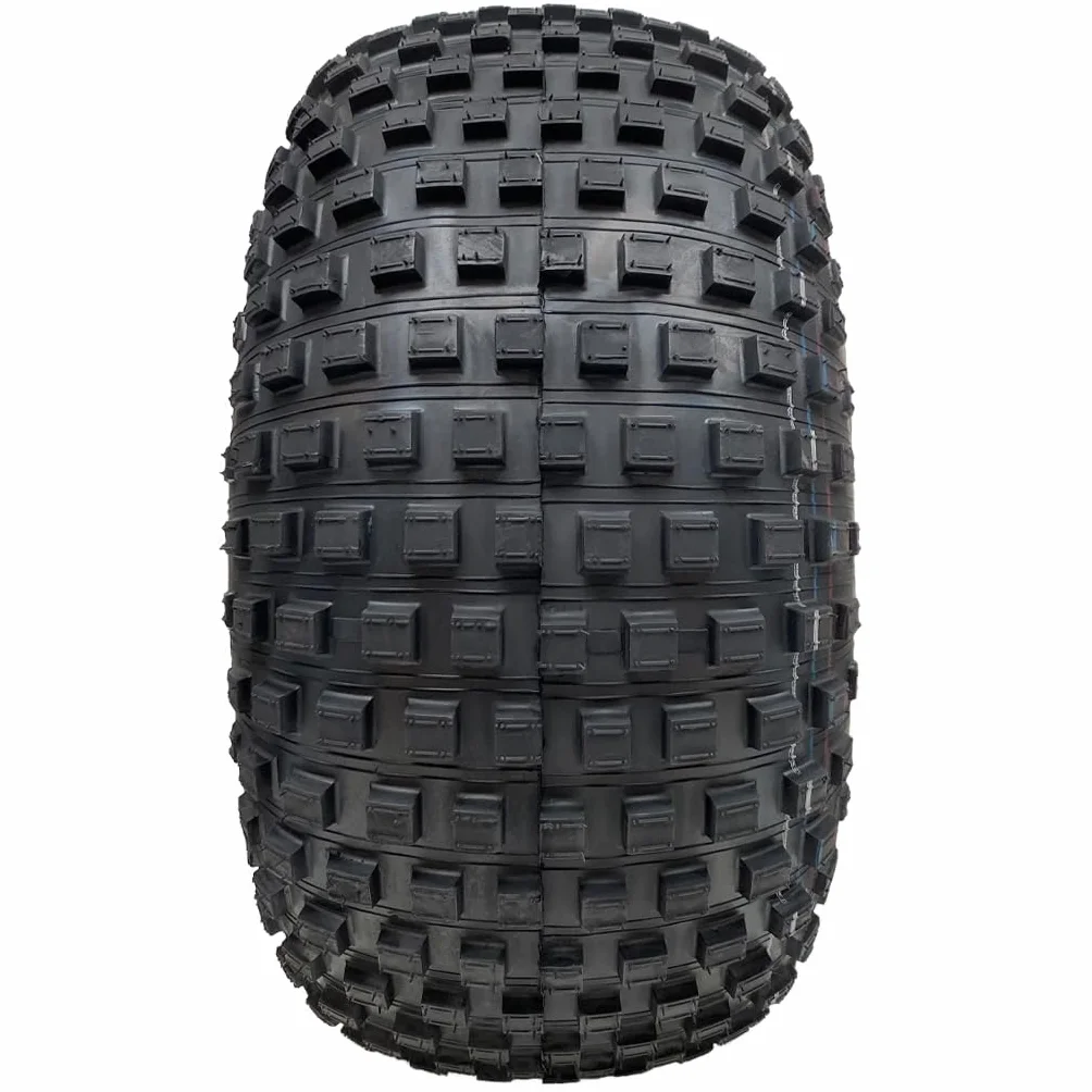 Parnells - 2 Satz Komplette Räder und Reifen, 22 x 11,00-8 2 - Wanda 4-Lagig, 4 Bolzen, 100 mm Pcd, Durchmesser 538 mm, 270 mm Breite, 154 kg - E-Geprüft, für Gartenanhänger, Atv-Quad-Anhänger, Karts