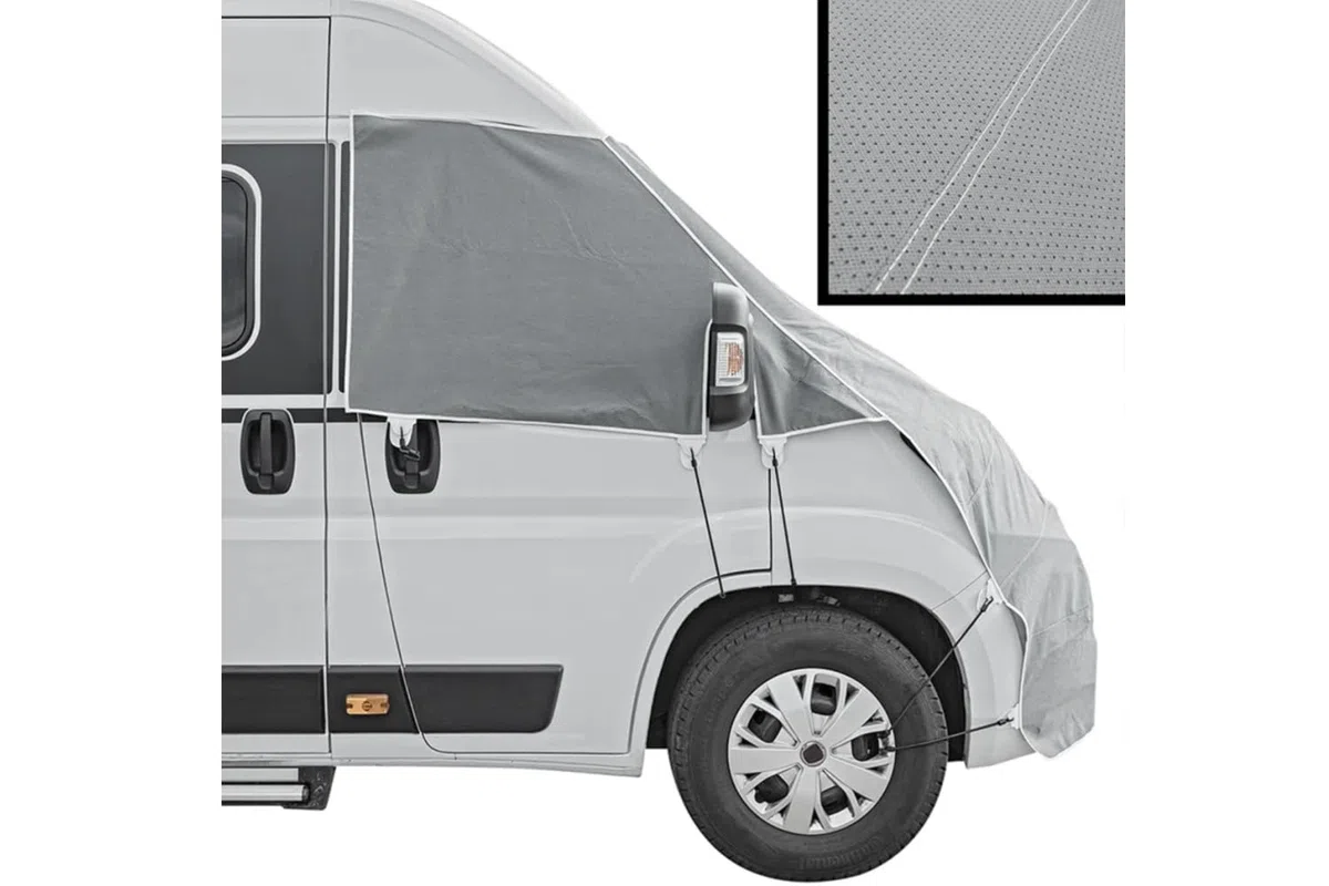 ProPlus 610682 Abdeckung Frontscheibe gewebt für Wohnmobil FIAT Ducato ab 06-2006 | ab 06-2006