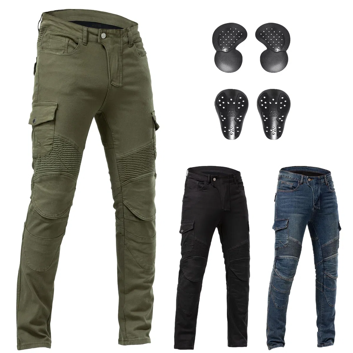 Motorradhose mit CE Schutz Motorbike Motocross Dirtbike Outdoor-Riding Hose