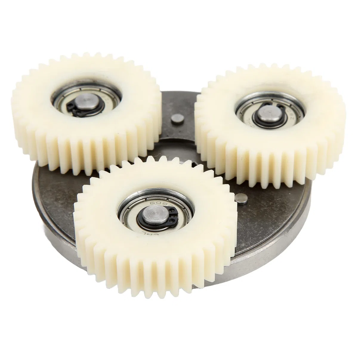 Asixxsix Fahrrad-Motor-Getriebe-Kupplungs-Kit, 3pcs 36T Planetary Nylon Gears Stable Elektrofahrrad-Motor-Kit mit Lager und 88mm Kupplung für Elektrofahrrad 500W bis 750W