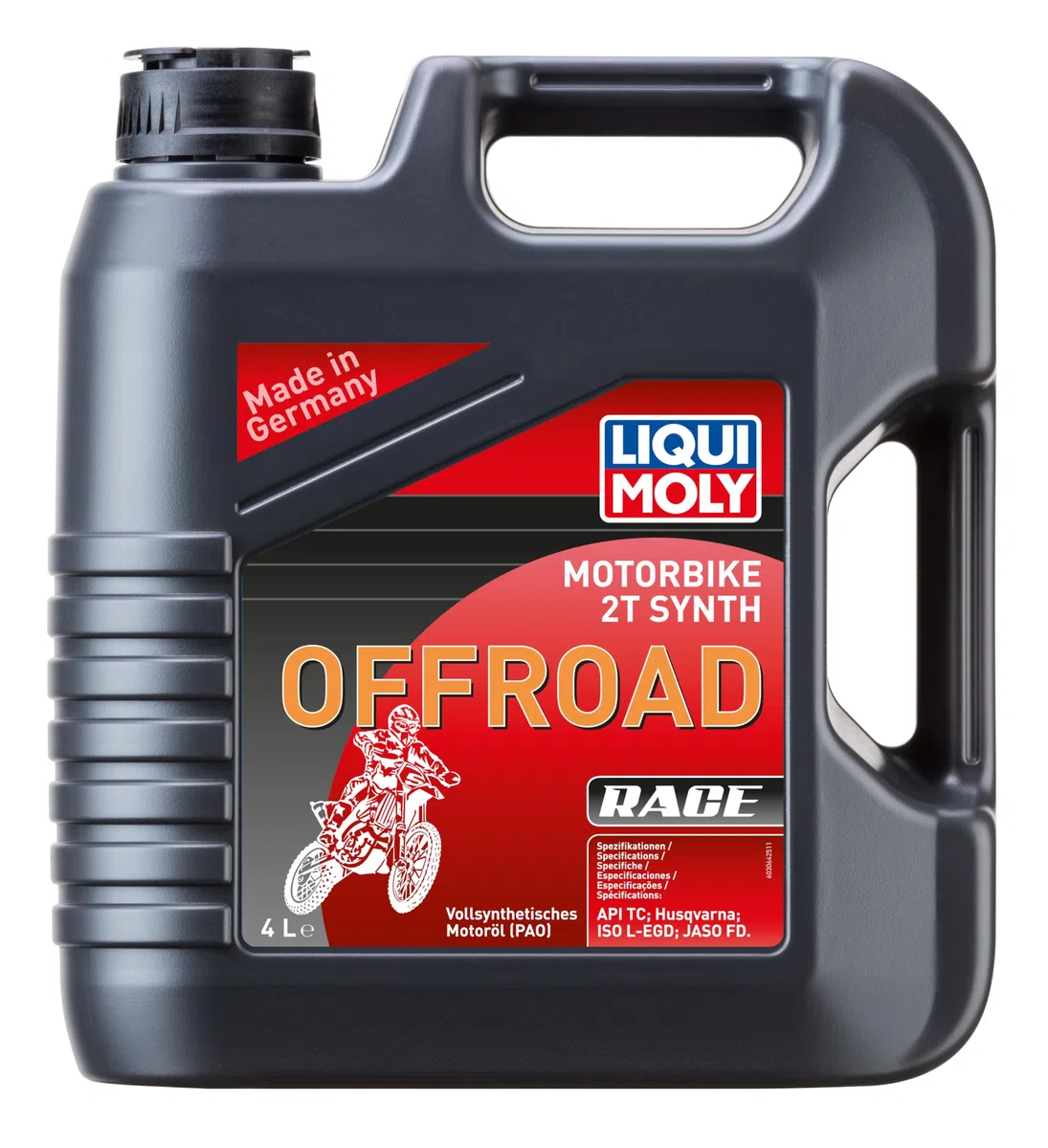 LIQUI MOLY Motorbike 2T Synth Offroad Race | 4 L | Motorrad 2-Takt-Öl | Art.-Nr.: 3064