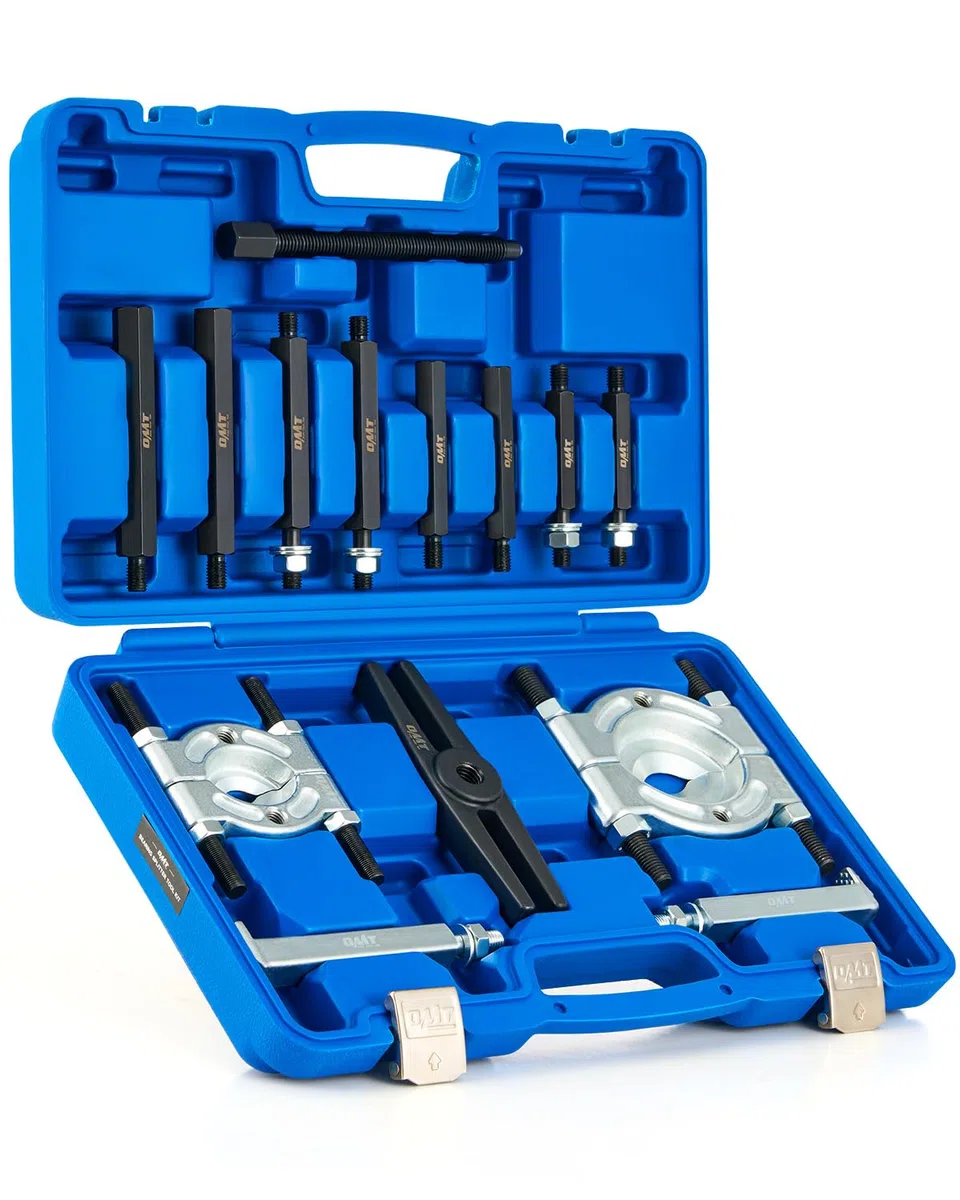 Orion Motor Tech Lagerabzieher Set 5 Tonnen, Lager Trennmesser Satz mit Lagerabzieher 2" und 3", Radlager Abzieher Werkzeug Set für KFZ, Lager Trennvorrichtung Abziehvorrichtung Profi