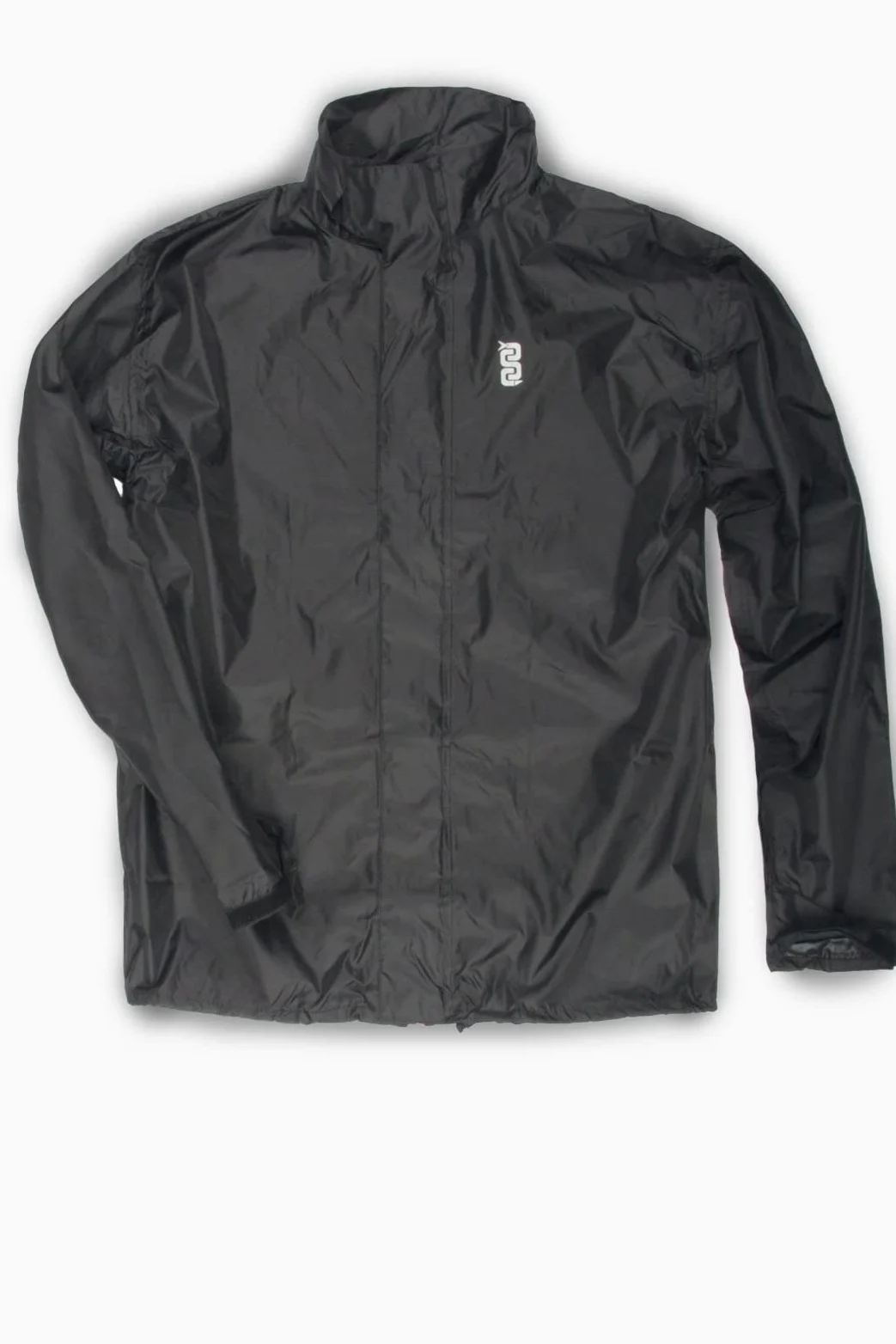 OJ System Motorrad Regenset schwarz leicht kompakt Jacke und Hose