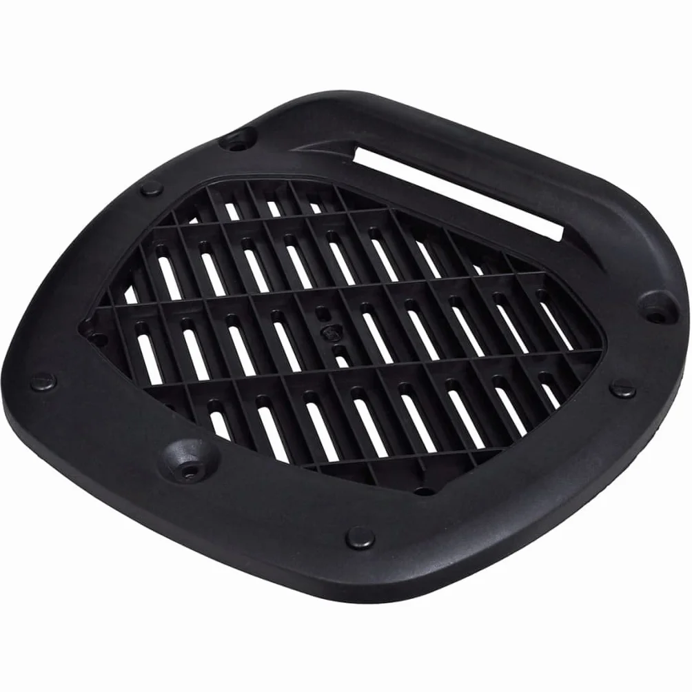 Motorrad-Topcase 72 L für 2 Helme, Motorradkoffer mit Schnellverschluss, 59 x 43 x 31 cm, Schwarz