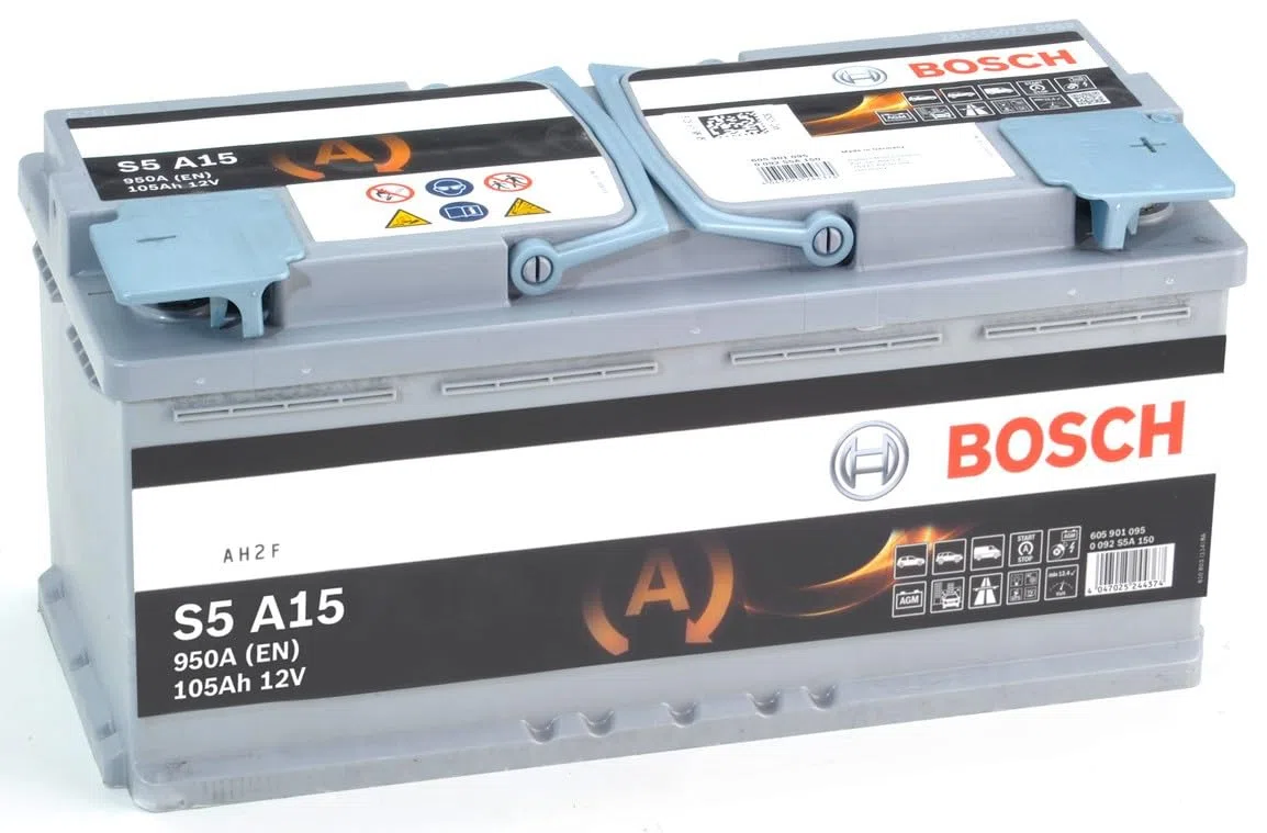 Bosch S5A15 - Autobatterie - 105A/h - 950A - AGM-Technologie