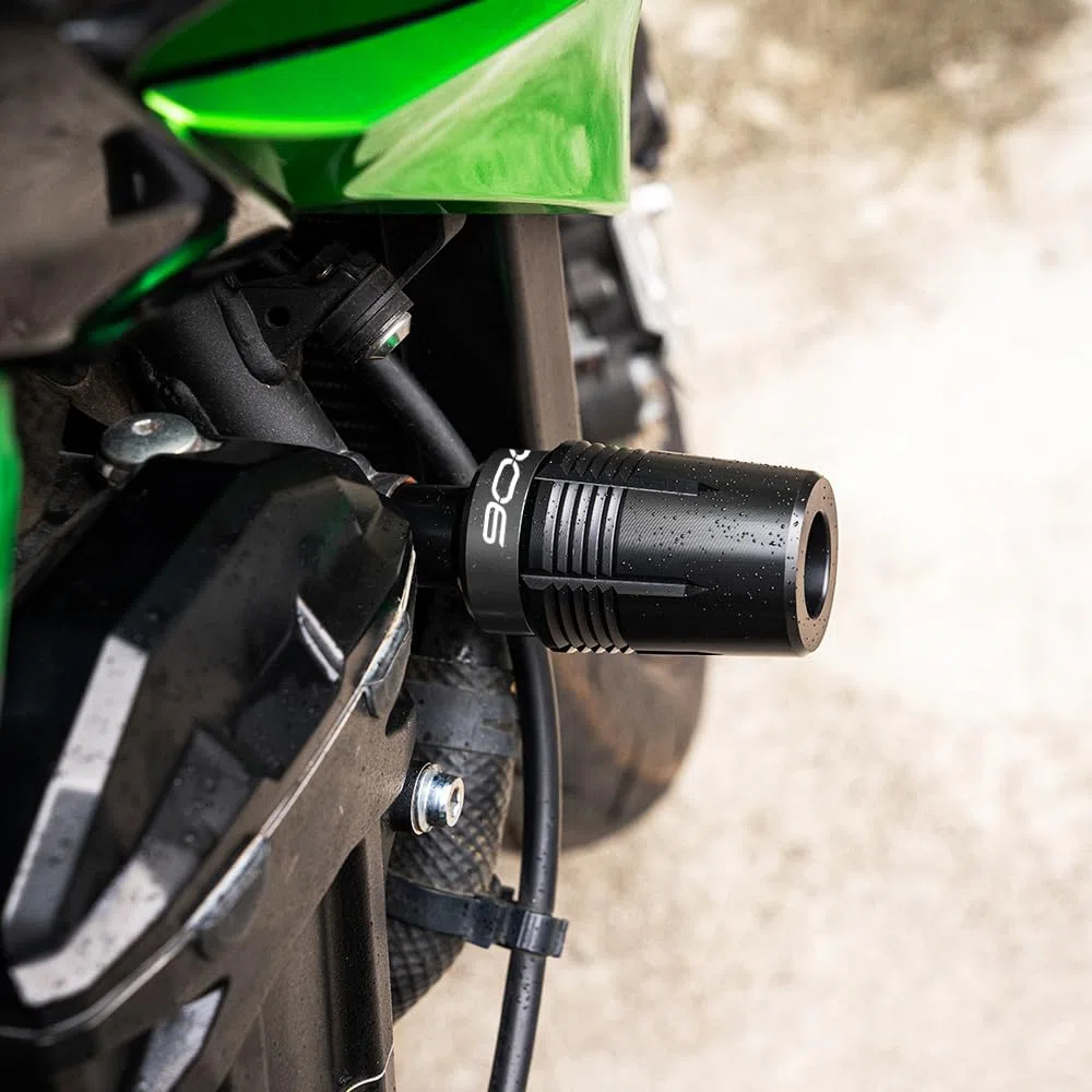 Für Kawasaki Z900 Z900RS Z900SE Z 900 RS 2017-2024 2025 Motorrad Zubehör Rahmen Schieber Absturz Ramm Schutz Z900 sturzpads (Grau)