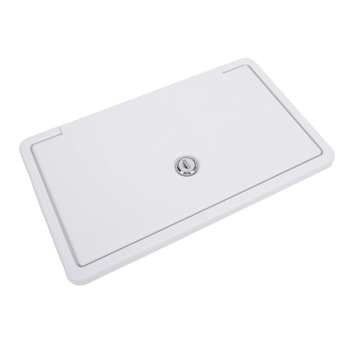 Wohnmobil Gepäcktür mit Sicherheitsschloss, ABS-Aufbewahrungsfach 266x156x48mm geschlossene Ablagebox für Werkzeuge und Zubehör, passend für Campingwohnmobile und Reisemob