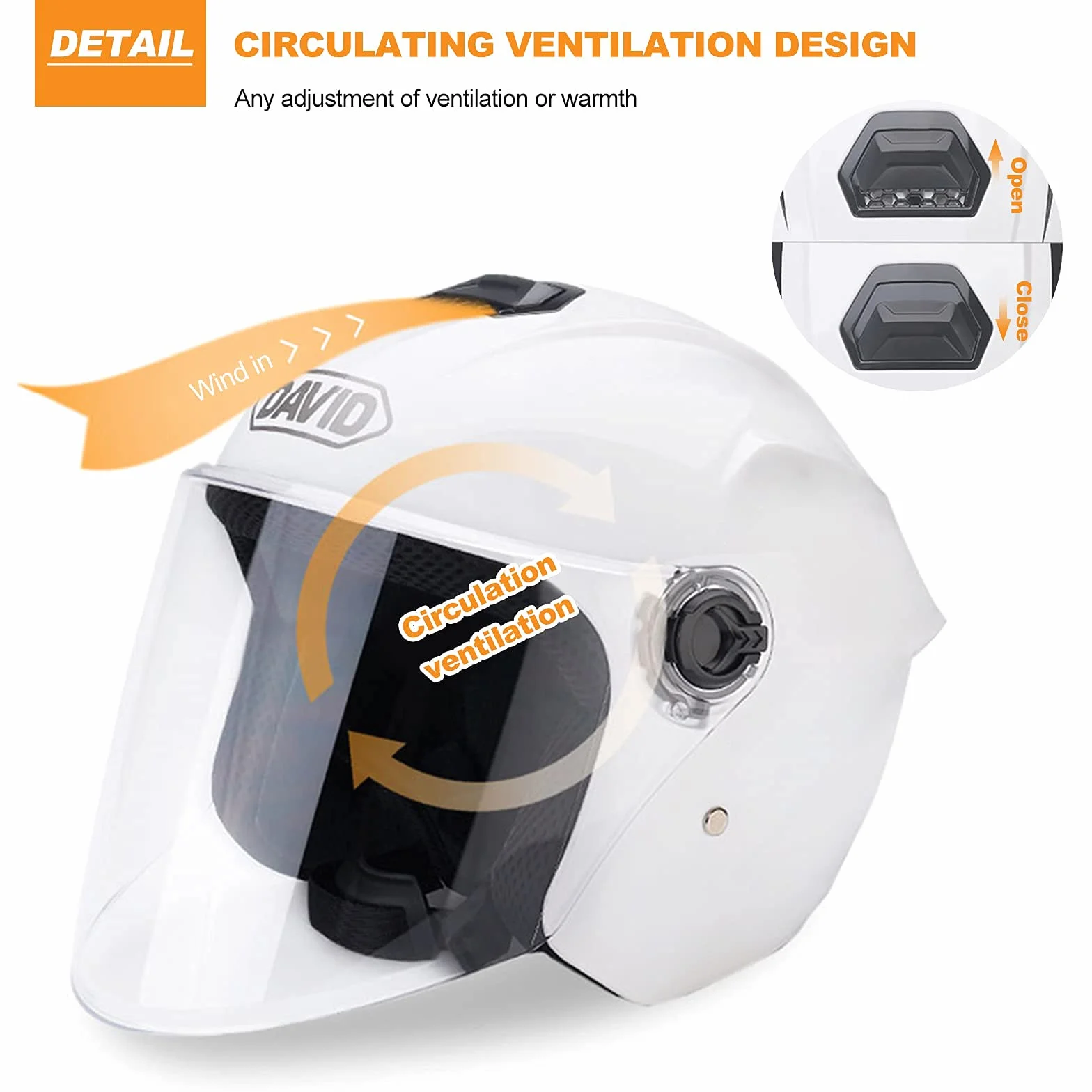 Motorradhelm Mit Schutzbrille, Jethelm Roller-Helm Scooter-Helm Moped Mofa-Helm, Hat Den Verkehrssicherheitstest Bestanden, Um Die Kopfsicherheit Wirksam Zu Schützen