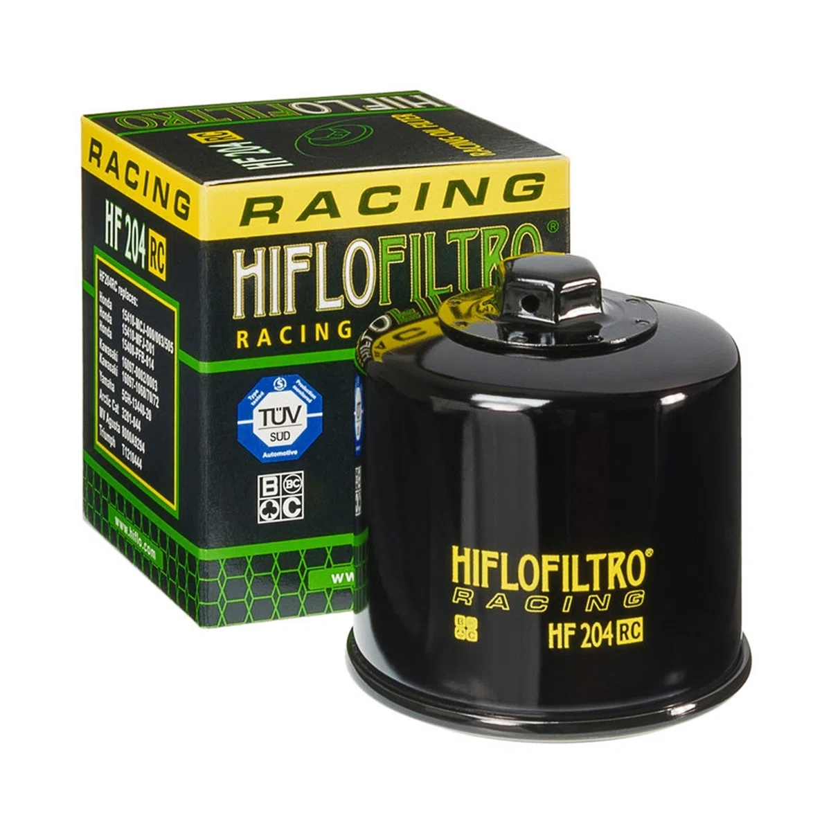 Motul 10W-40 Öl + HiFlo Ölfilter für Honda CB 650 F, 14-16, RC75 - Ölwechselset inkl. Motoröl, Racing Filter, Dichtring