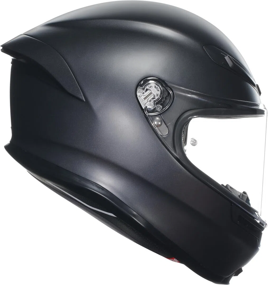 AGV K6 S Integralhelm - ECE 22.06 Motorradhelm für Brillenträger, Carbon Aramid Schale, Pinlock Max Vision Visier, Sport Touring