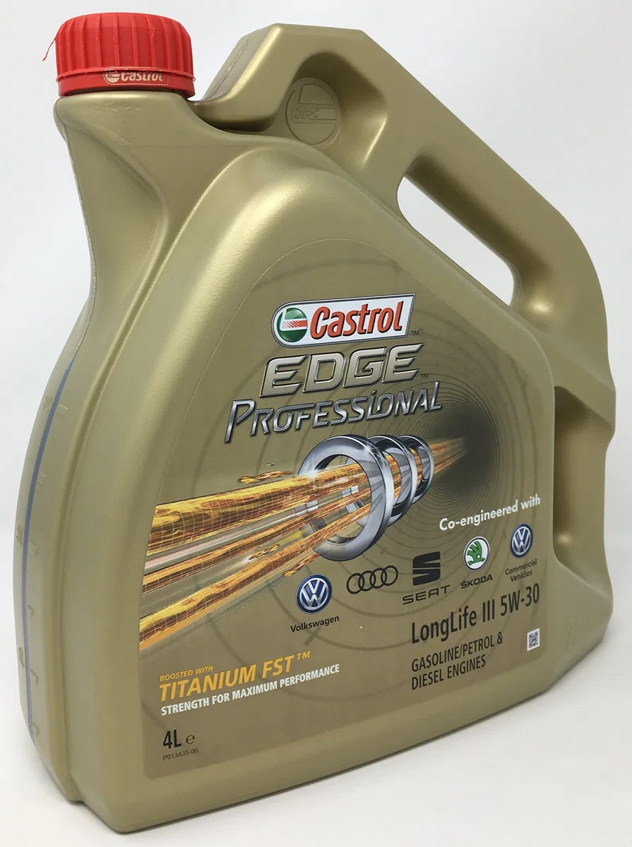 Castrol CAEP5304 Edge Professional LongLife III 5W-30 Motoröl, 4 Liter