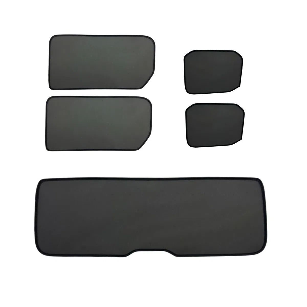 Premium SunClip Auto Sicht- & Sonnenschutz kompatibel mit VW T7 2021- INKL Tasche