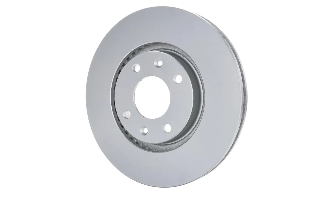 Bosch BD876 Bremsscheibensatz - 282.6 mm solide, hochgekohlte Bremsscheiben - Vorderachse - ECE-R90-zertifiziert - hohe Kühlleistung und zuverlässiger Korrosionsschutz - 1 Satz aus 2 Scheiben