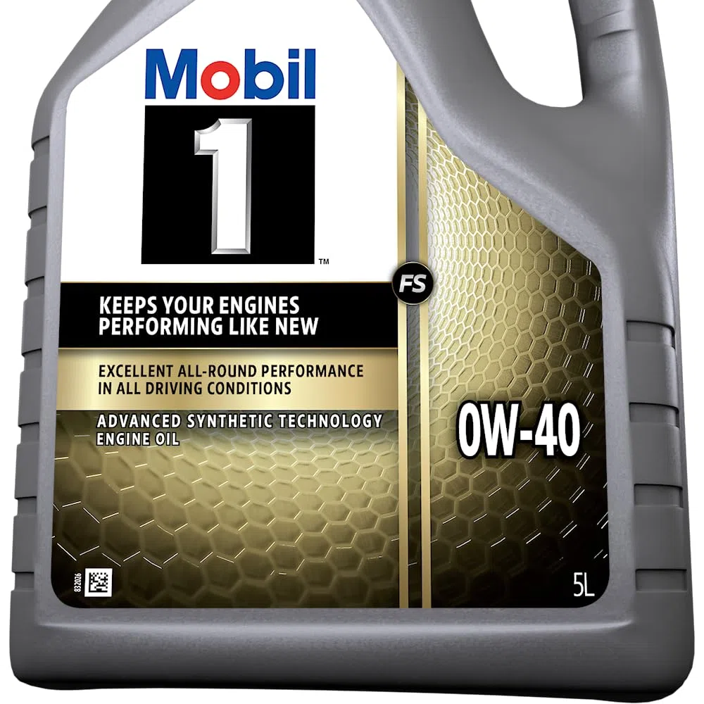 Mobil 1 FS 0W-40, 5L | Mobil 1 FS Hochleistungsöl, PKW Motoren, Schmierstoff